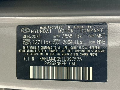 2026 Hyundai Elantra SEL Sport