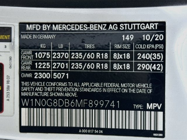 2021 Mercedes-Benz GLC GLC 300 Base