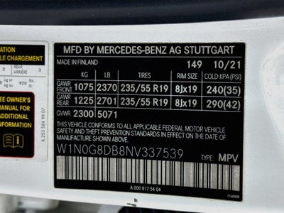 2022 Mercedes-Benz GLC GLC 300 Base