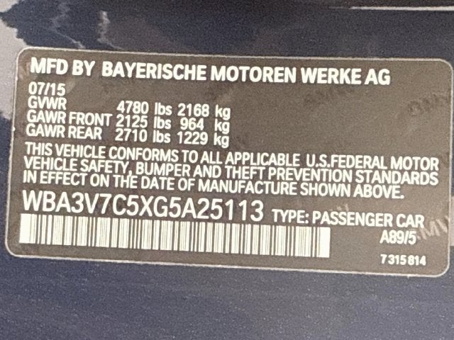 2016 BMW 4 Series 428i