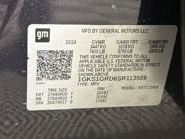 2025 GMC Yukon XL Elevation