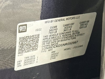 2022 Chevrolet Suburban LT