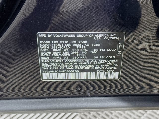 2026 Volkswagen Atlas SE w/Technology