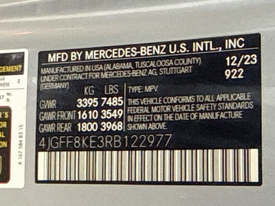 2024 Mercedes-Benz GLS GLS 63 AMG® 4MATIC®