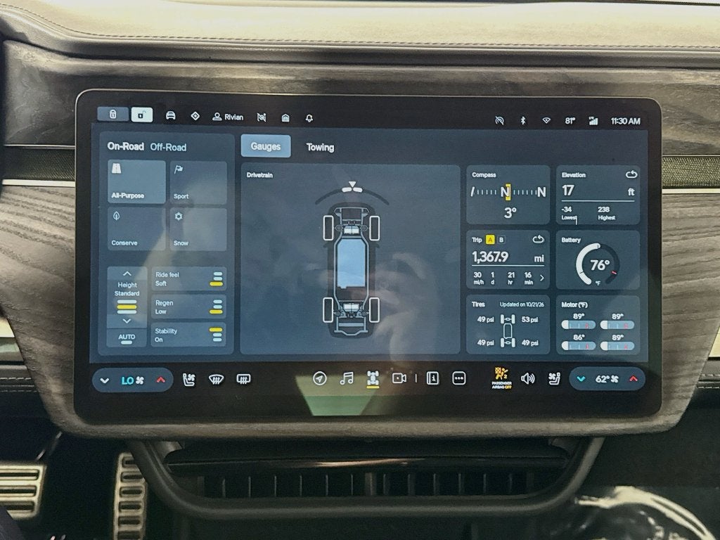 2023 Rivian R1T Adventure Quad Motor Large Pack