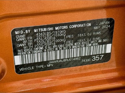 2024 Mitsubishi Outlander Sport 2.0 ES
