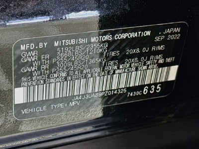 2023 Mitsubishi Outlander SE Black Edition
