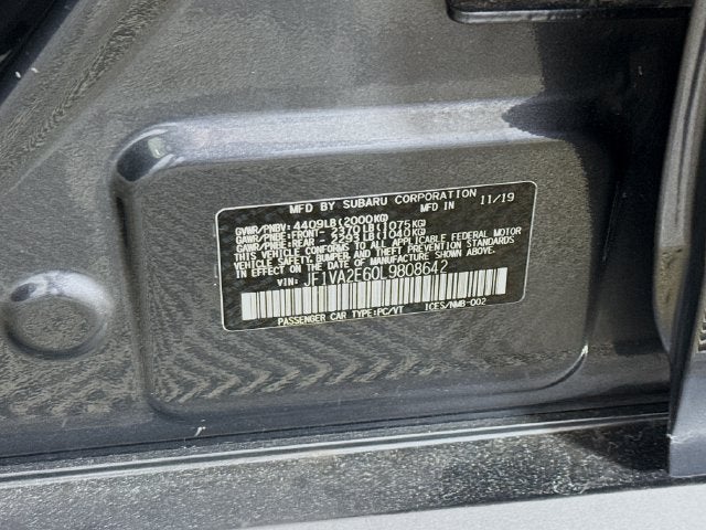 2020 Subaru WRX STi