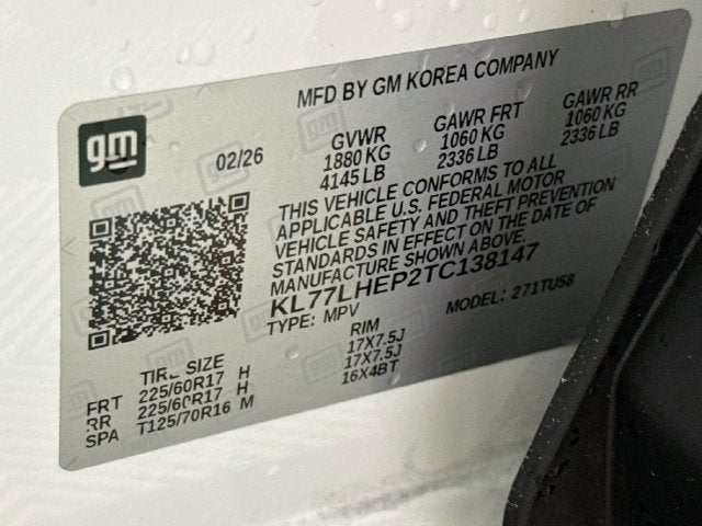 2026 Chevrolet Trax LT