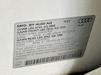 2022 Audi SQ5 Premium quattro