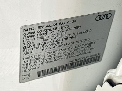 2024 Audi Q3 Premium S Line quattro