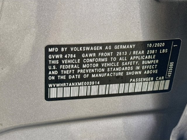 2021 Volkswagen Arteon 2.0T SEL R-Line