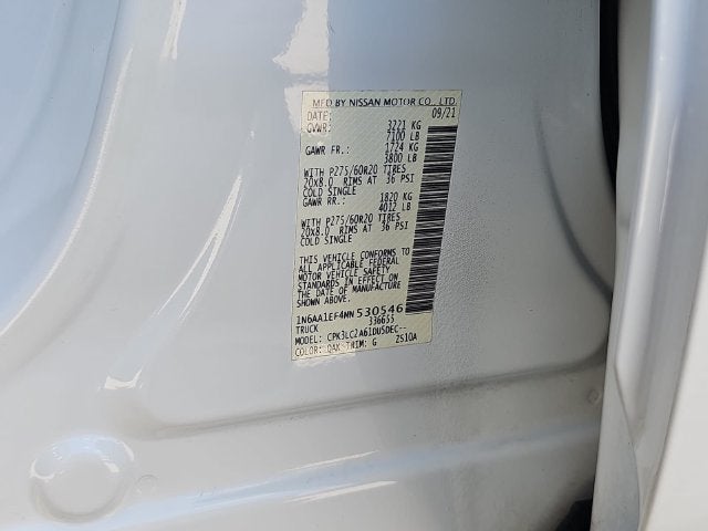 2021 Nissan Titan SV